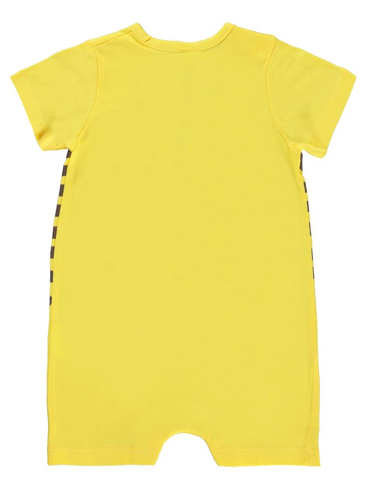 Civil Baby Aslan Baskılı 6-18 Ay Tulum - Sarı