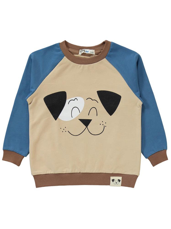 Civil Boys Cool Dog Baskılı 2-5 Yaş Eşofman Takımı - Mavi