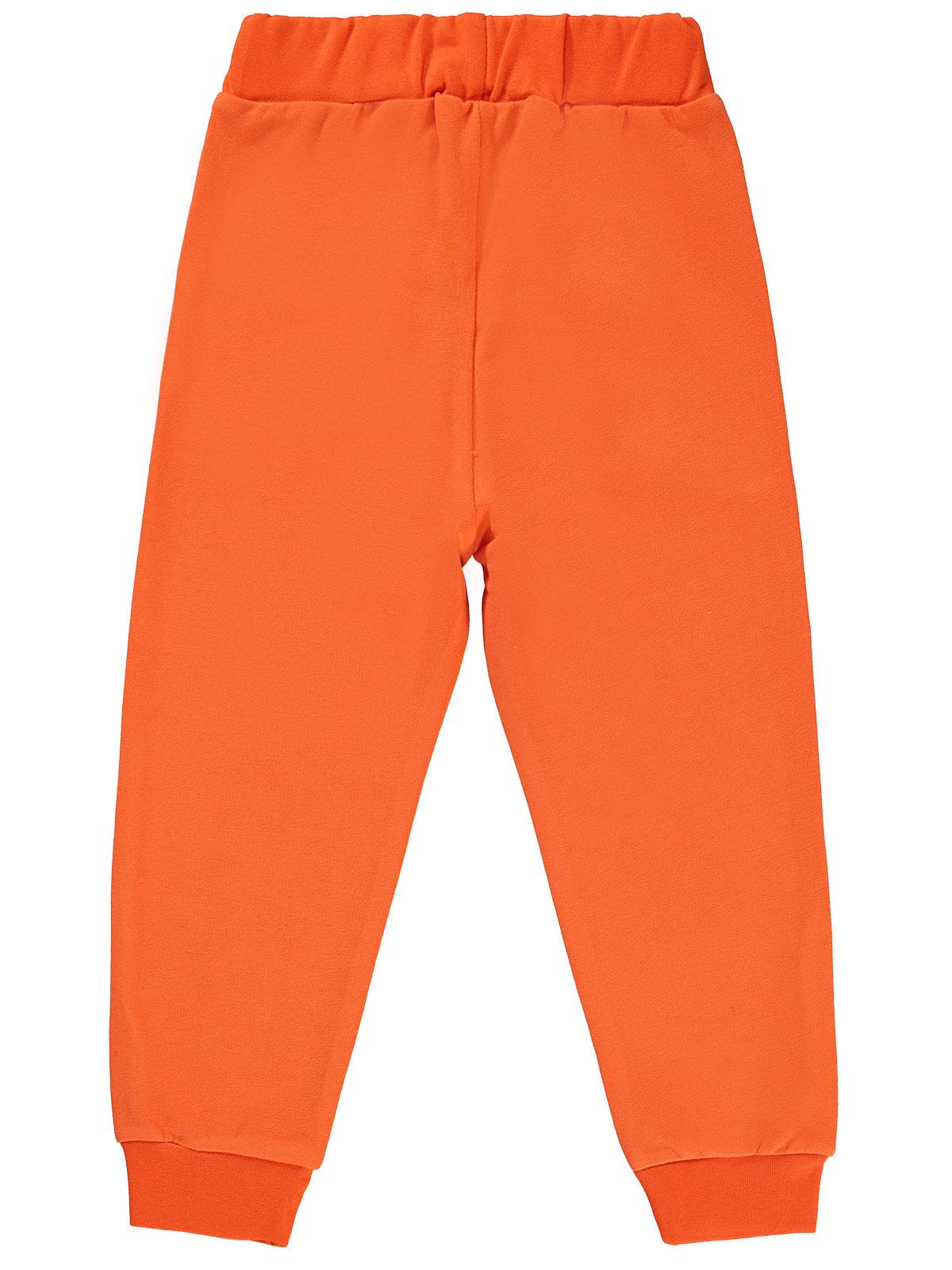 Civil Boys Cool Dog Baskılı Cepli 2-5 Yaş Eşofman Altı - Turuncu