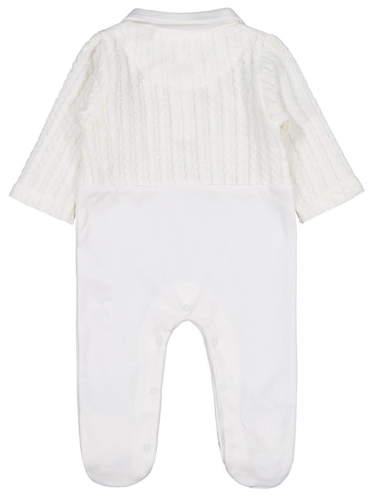 Tafyy Patikli 3-12 Ay Takım - Ekru