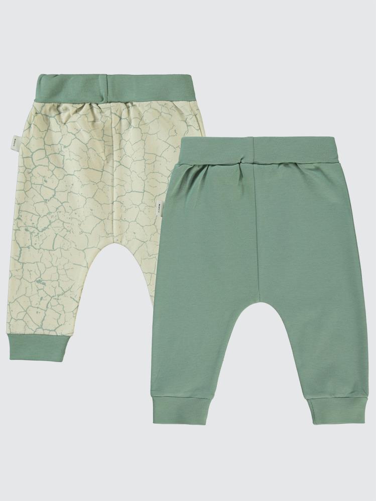 Civil Baby Crack Pattern Baskılı 6-18 Tek Alt Bebe - Yeşil