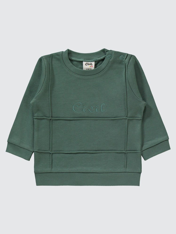 Civil Baby Civil Nakışlı 6-18 Ay Takım - Yeşil