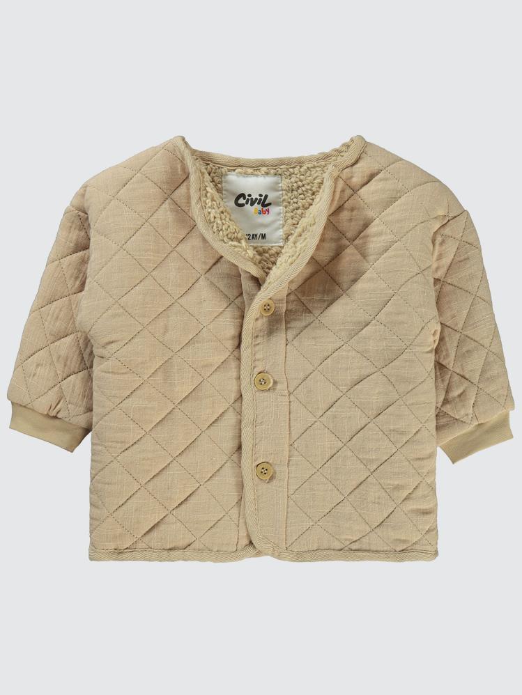 Civil Baby Baklava Desen 6-18 Ay Mont - Hardal