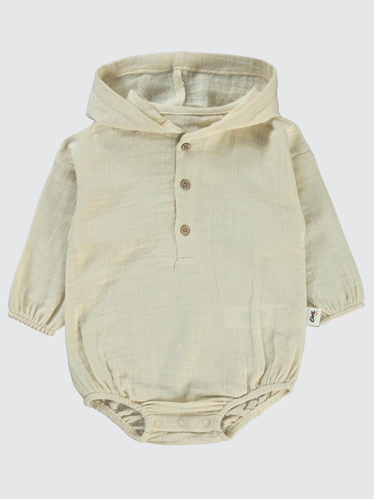 Civil Baby Kulaklı Kapüşonlu 6-18 Ay Slopet - Turuncu