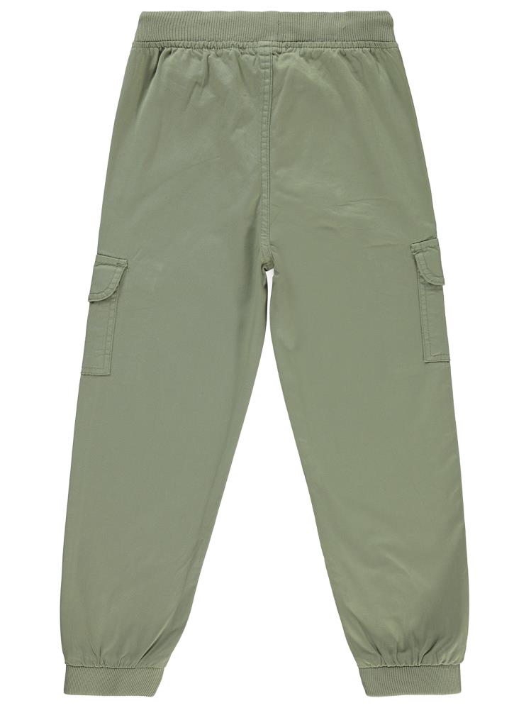 Civil Boys Kargo Cepli Bağcıklı 10-13 Yaş Pantolon - Haki