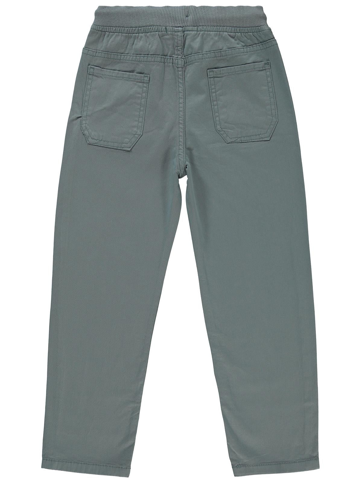 Civil Boys 4 Cepli Bağcıklı 10-13 Yaş Pantolon - Yeşil