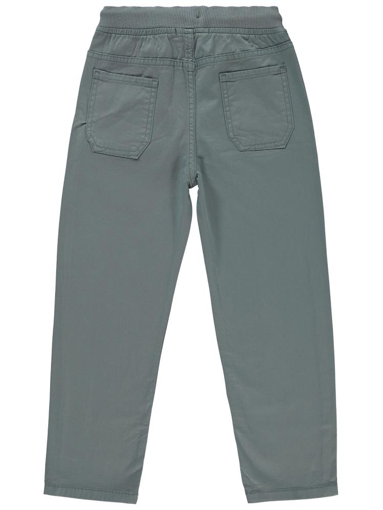 Civil Boys 4 Cepli Bağcıklı 10-13 Yaş Pantolon - Yeşil