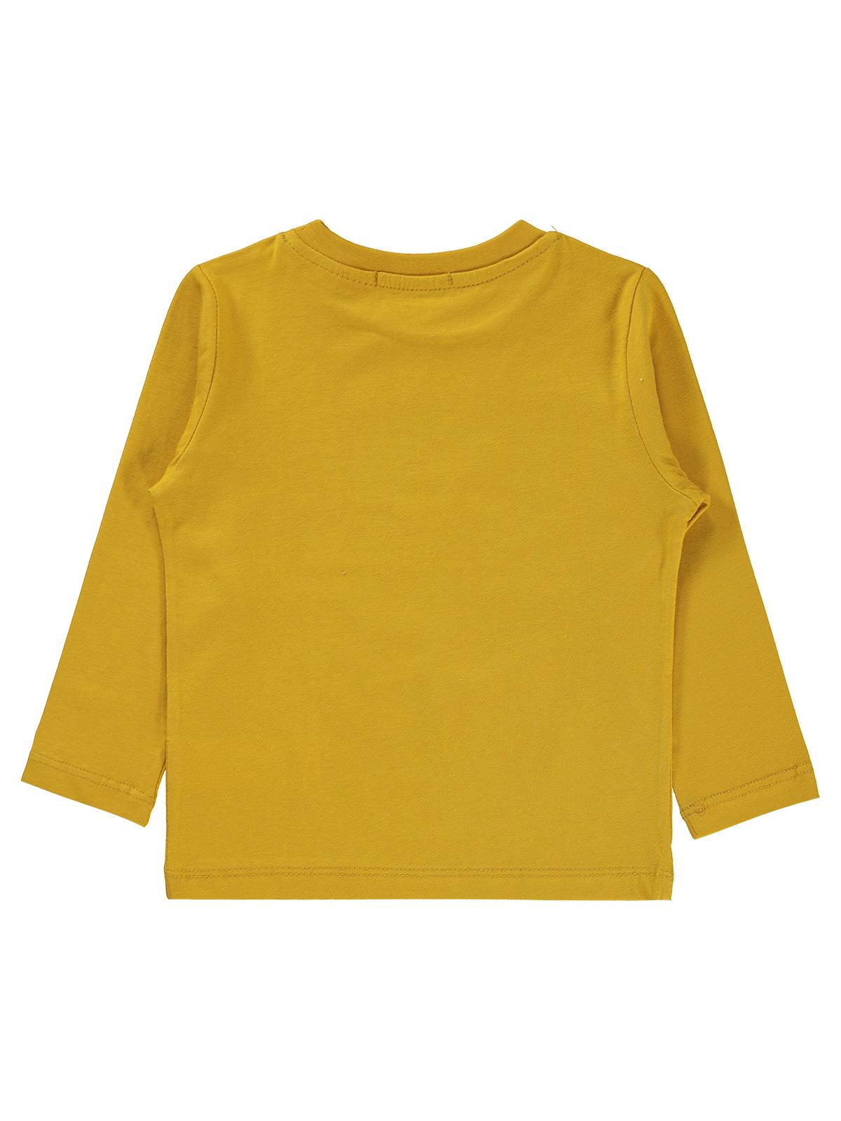 Batman Baskılı 2-5 Yaş Sweatshirt - Hardal