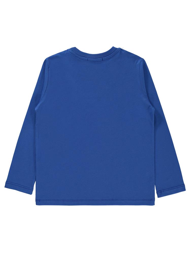 Superman Baskılı 10-13 Yaş Sweatshirt - Mavi