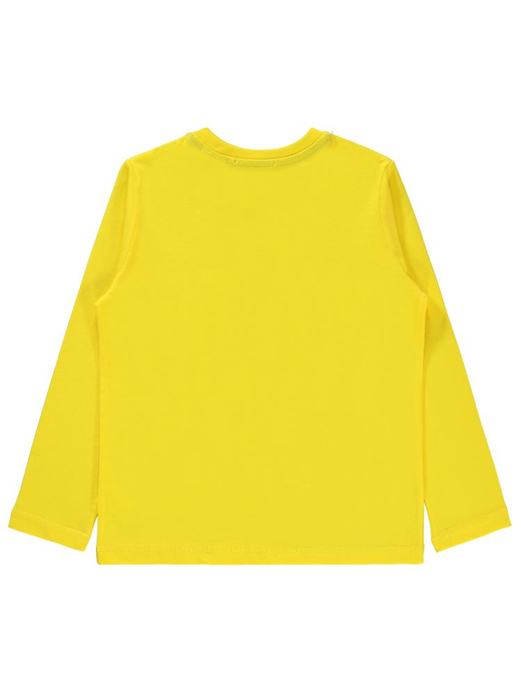 Superman Baskılı 10-13 Yaş Sweatshirt - Sarı