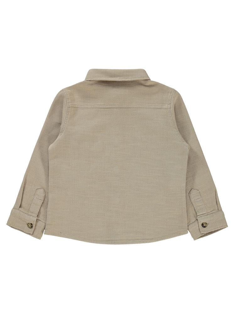 Civil Boys Desıgn Armalı 2-5 Yaş Gömlek - Bej