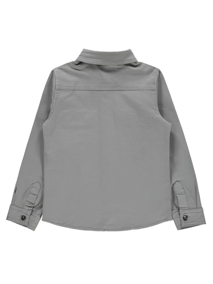 Civil Boys Cebi Armalı 6-9 Yaş Gömlek - Gri