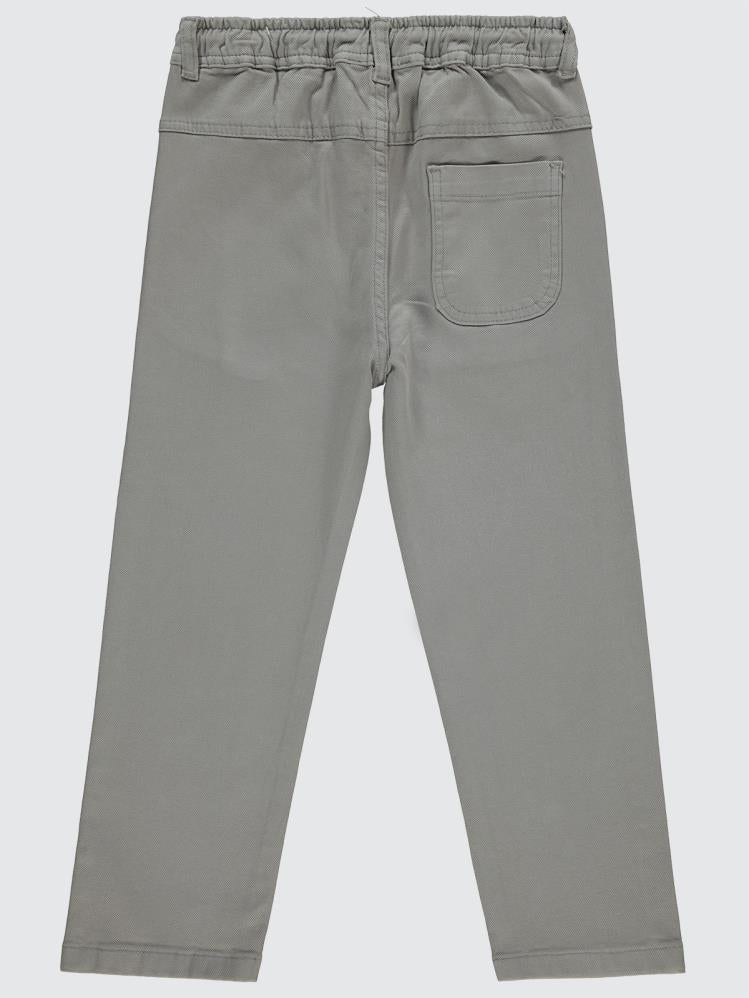 Civil Boys Bağcıklı 6-9 Yaş Pantolon - Gri