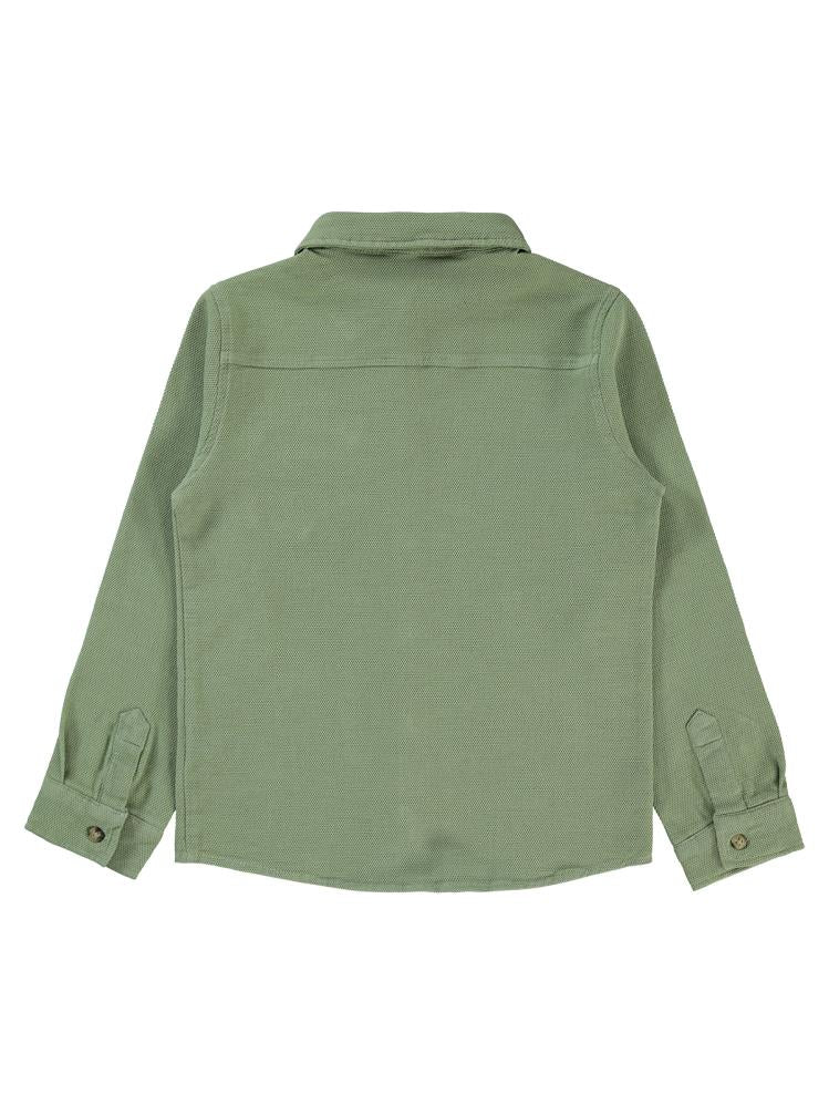 Civil Boys Desıgn Armalı 10-13 Yaş Gömlek - Haki