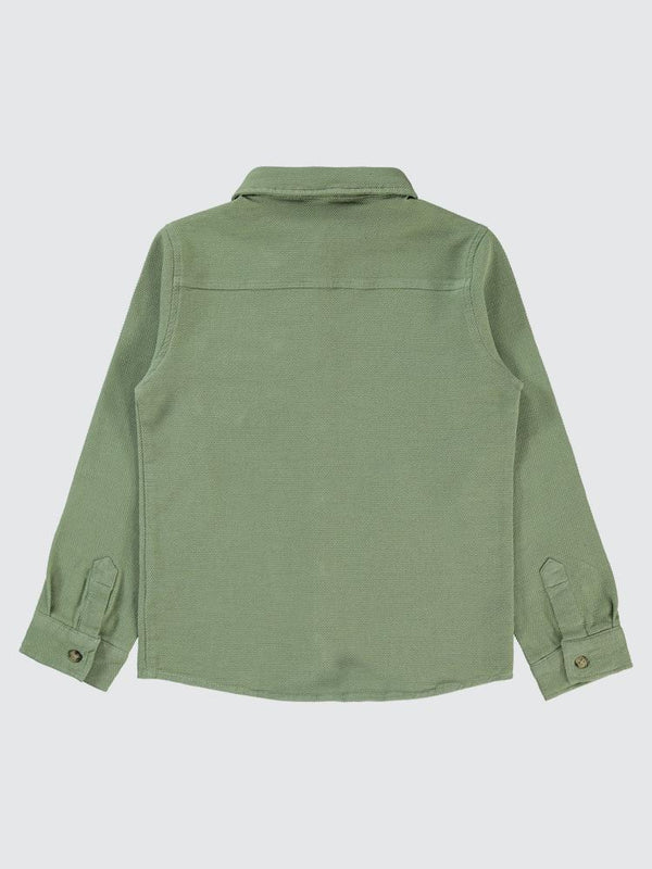 Civil Boys Desıgn Armalı 10-13 Yaş Gömlek - Haki