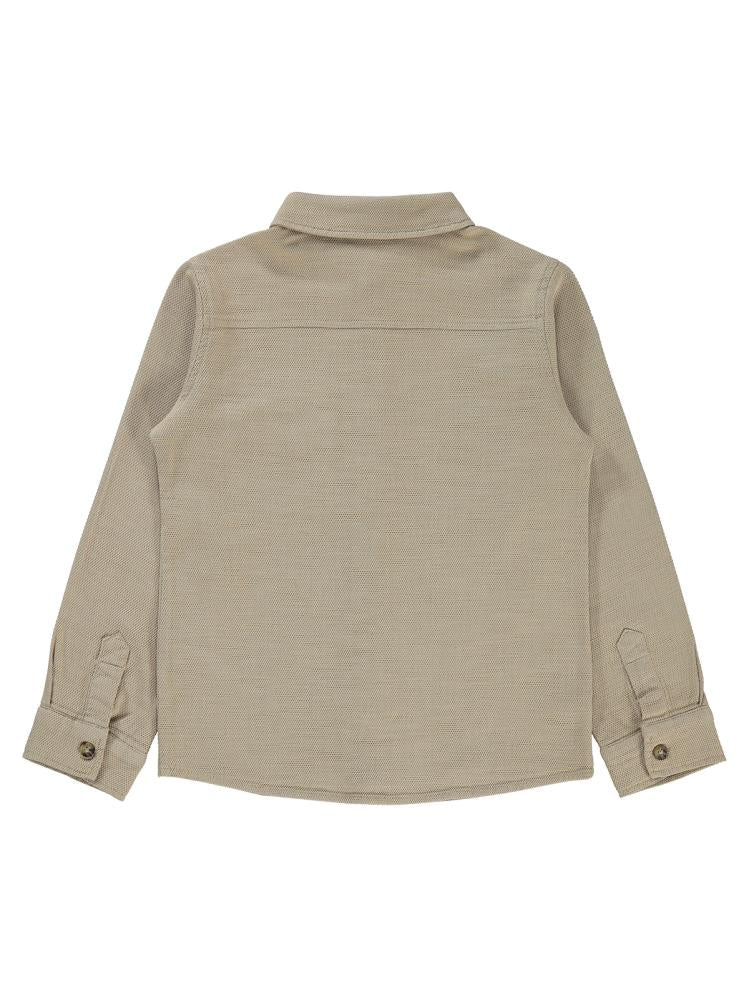 Civil Boys Desıgn Armalı 6-9 Yaş Gömlek - Bej