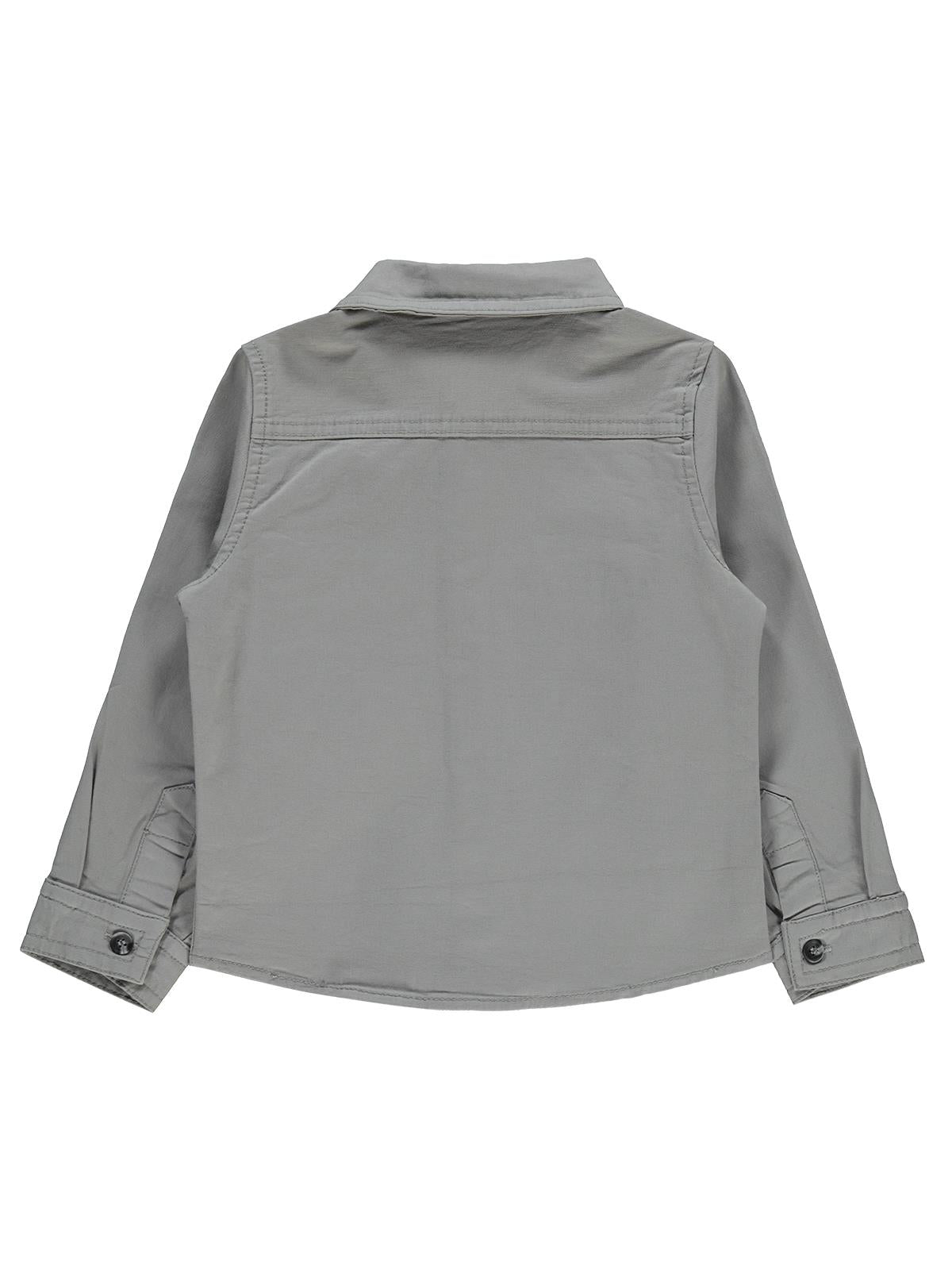 Civil Boys Cebi Armalı 2-5 Yaş Gömlek - Gri