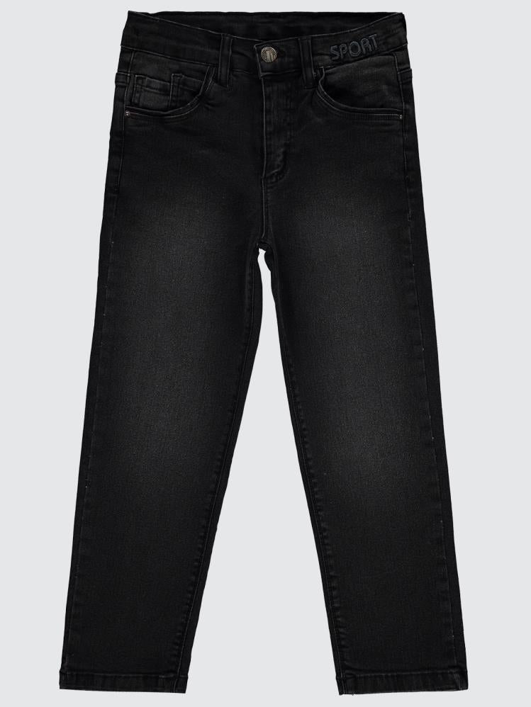 Civil Boys Sport Nakışlı 6-9 Yaş Pantolon - Gri