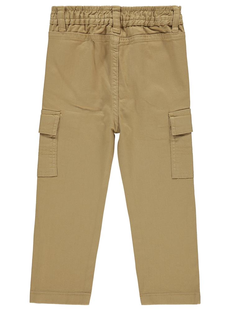 Civil Boys Kargo Cepli 2-5 Yaş Pantolon - Bej
