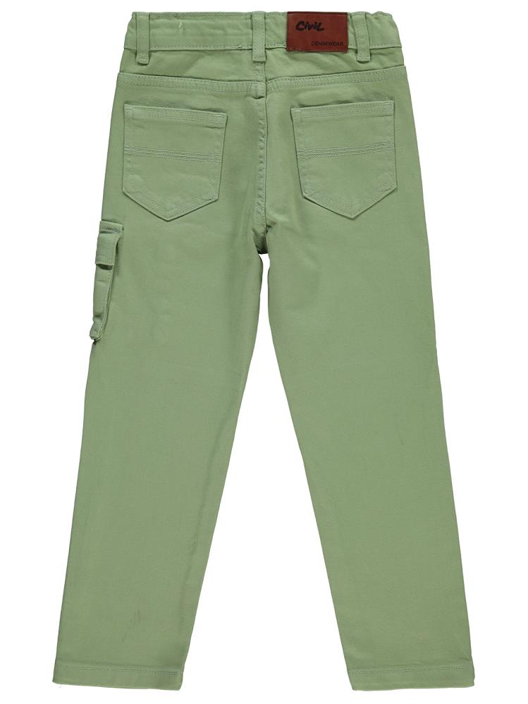 Civil Boys Kargo Cepli 6-9 Yaş Pantolon - Haki