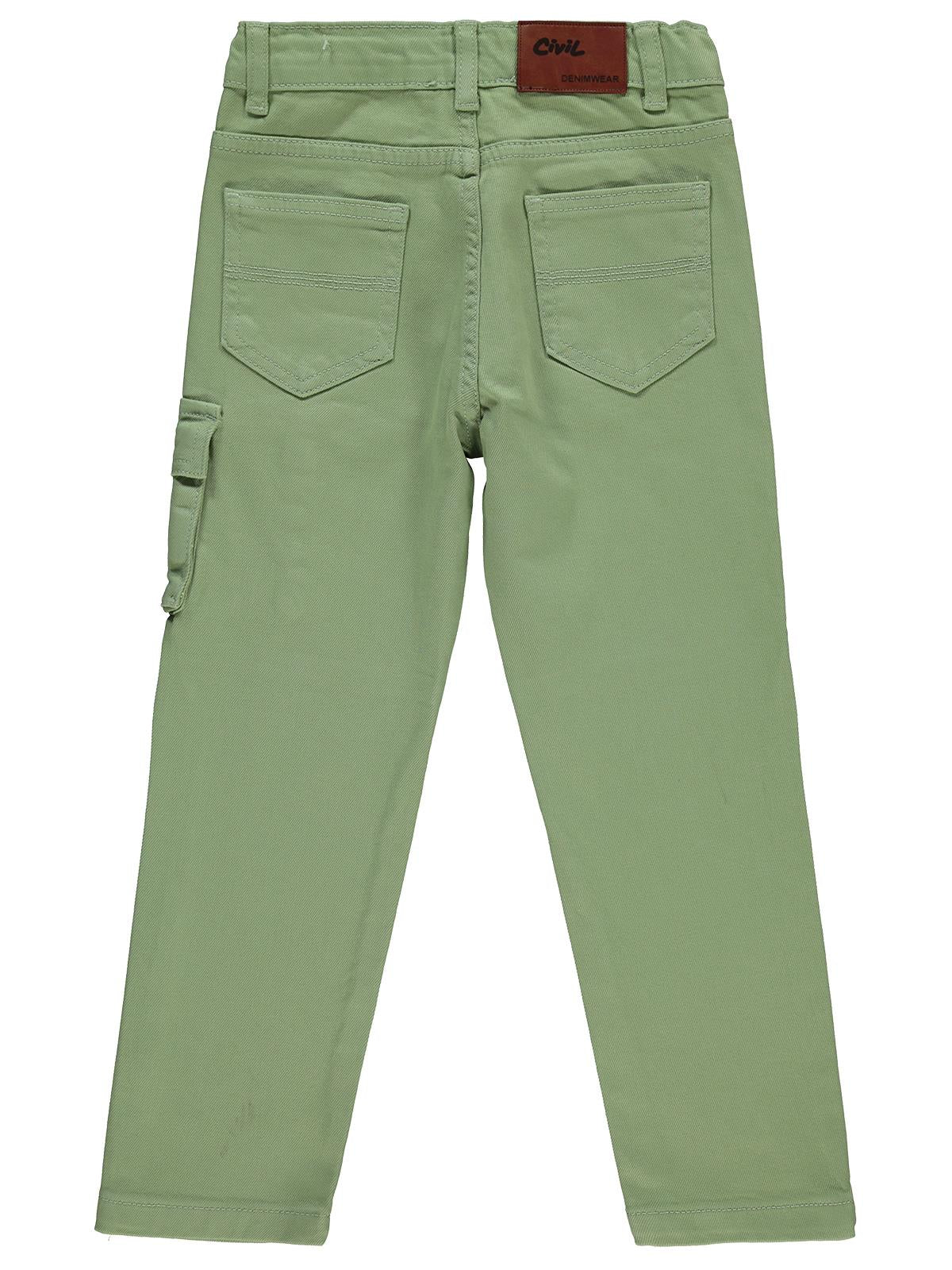 Civil Boys Kargo Cepli 10-13 Yaş Pantolon - Haki