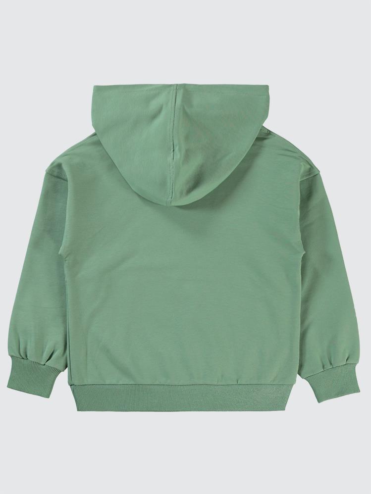 Civil Boys Knows Baskılı 6-9 Yaş Sweatshirt - Yeşil