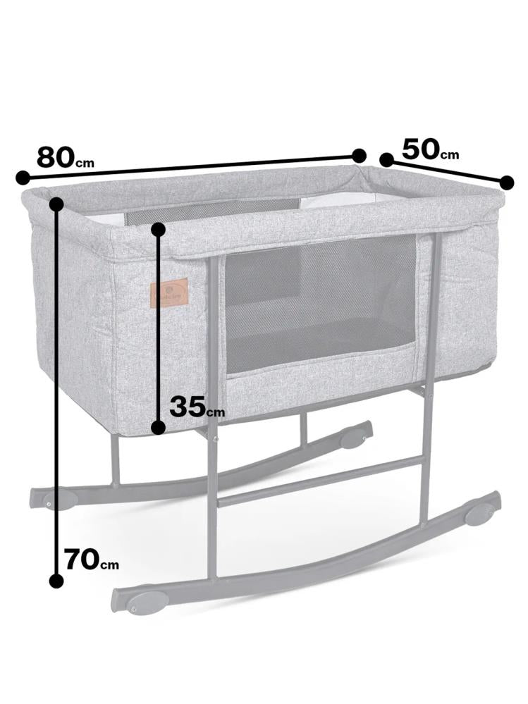 Bebelow Rubi Anne Yanı Beşik - Lacivert