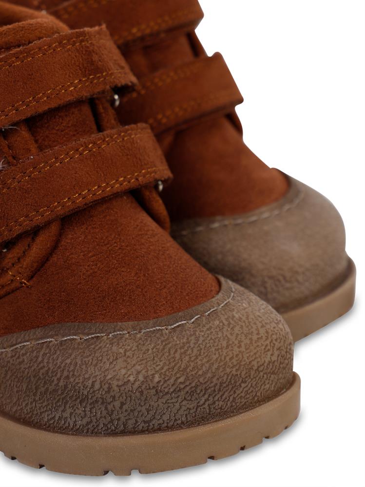Civil Boots Süet 22-26 Numara Bot - Kahverengi