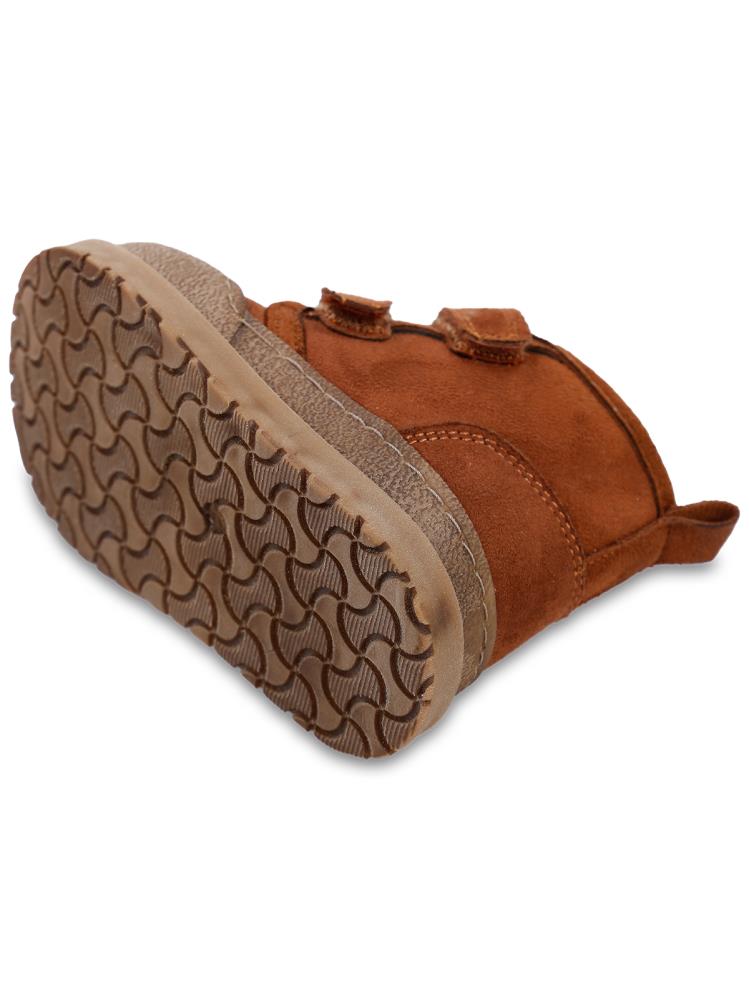 Civil Boots Süet 22-26 Numara Bot - Kahverengi