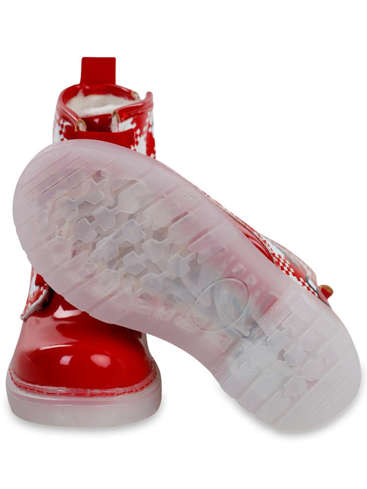 Hello Kitty Işıklı Bot 26-30 Numara - Kırmızı