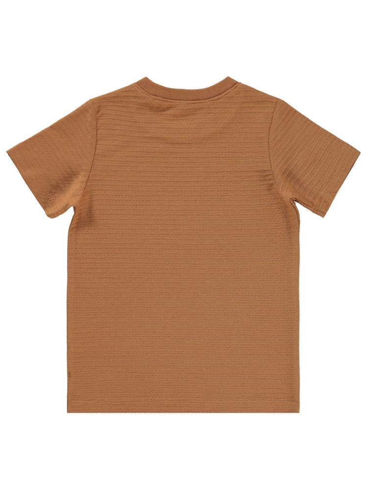 Civil Boys Yelken Nakışlı 2-5 Yaş Tişört - Turuncu