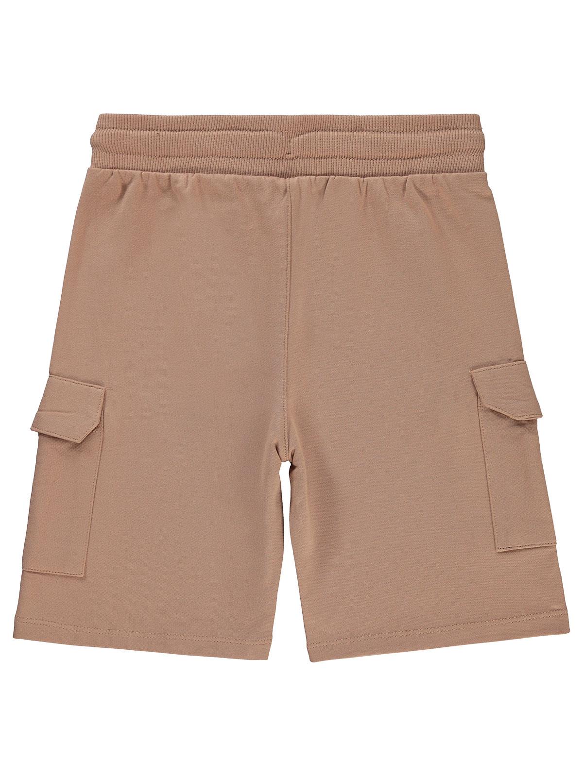 Civil Boys Kargo Cepli 10-13 Yaş Kapri - Bej