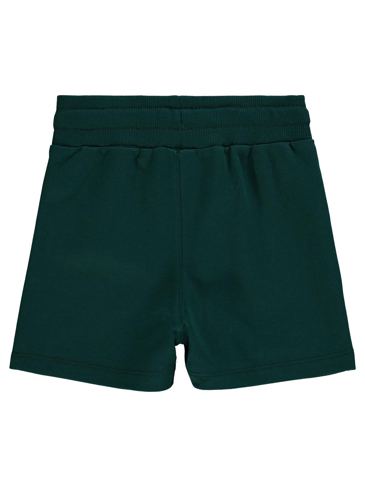 Civil Boys Yelken Nakışlı Basic 2-5 Yaş Şort - Yeşil