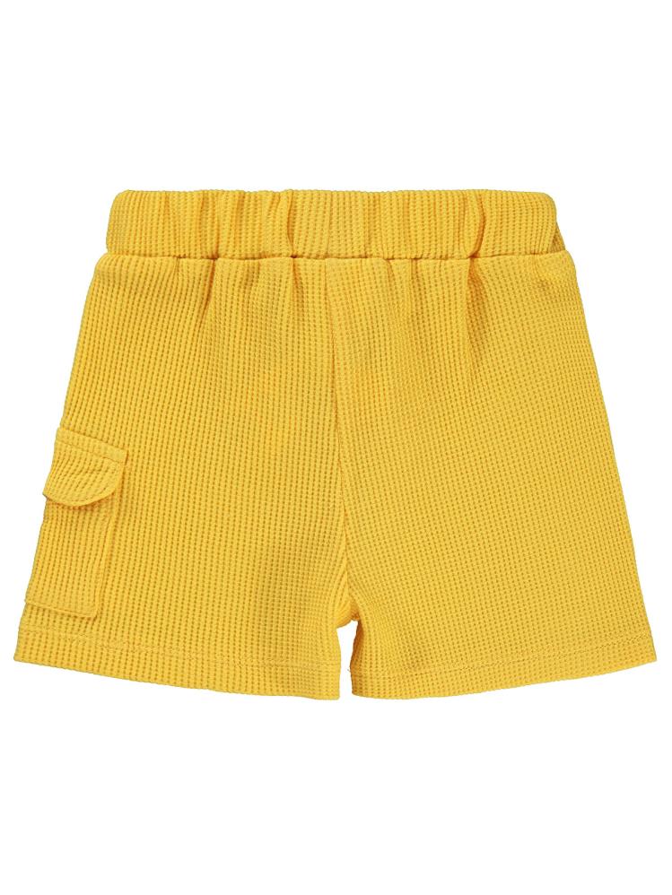 Civil Baby Mobil Aksesuarlı 6-18 Ay Şort - Sarı