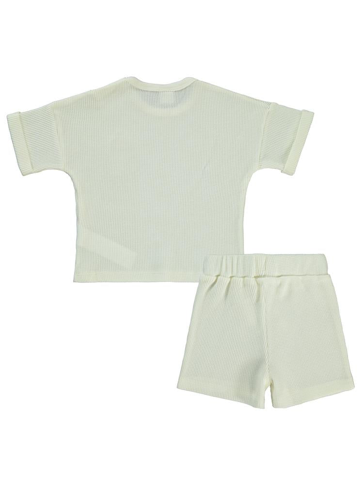 Civil Baby Mobil Aksesuarlı 6-18 Ay Takım - Ekru