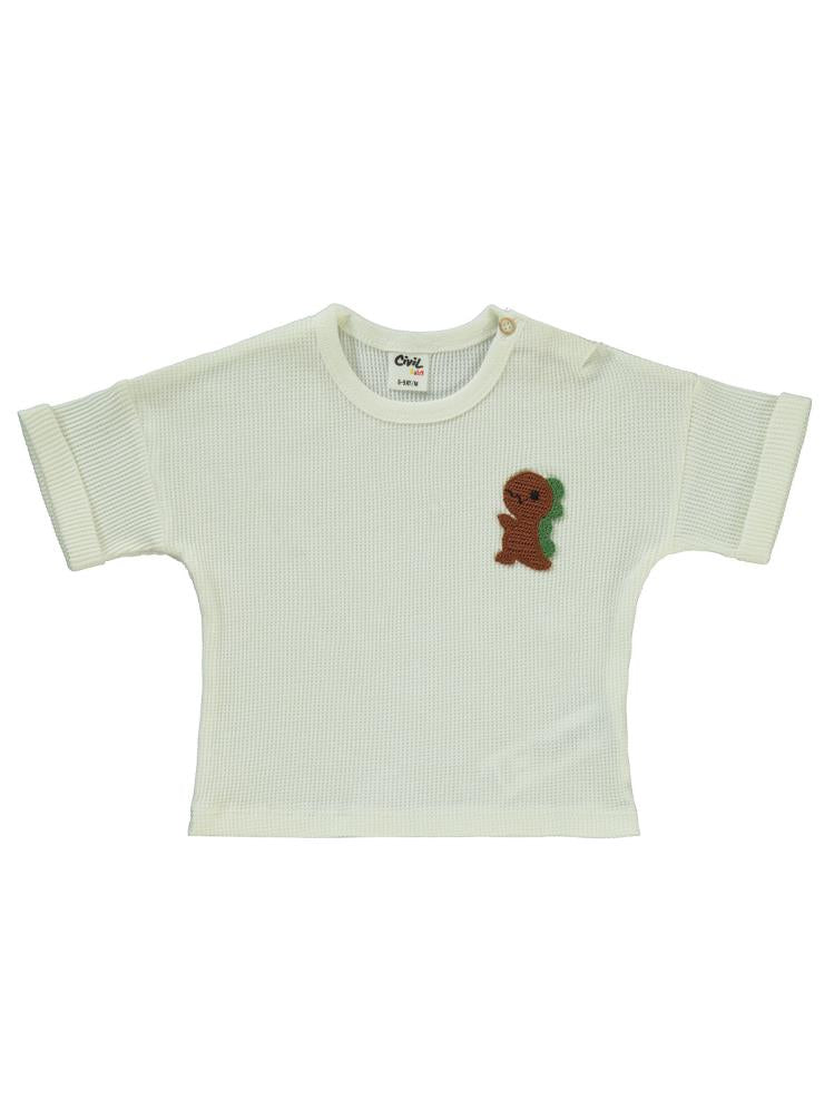 Civil Baby Mobil Aksesuarlı 6-18 Ay Takım - Ekru