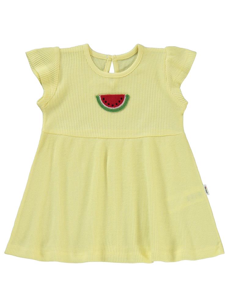 Civil Baby Mobil Aksesuarlı 6-18 Ay Elbise - Sarı