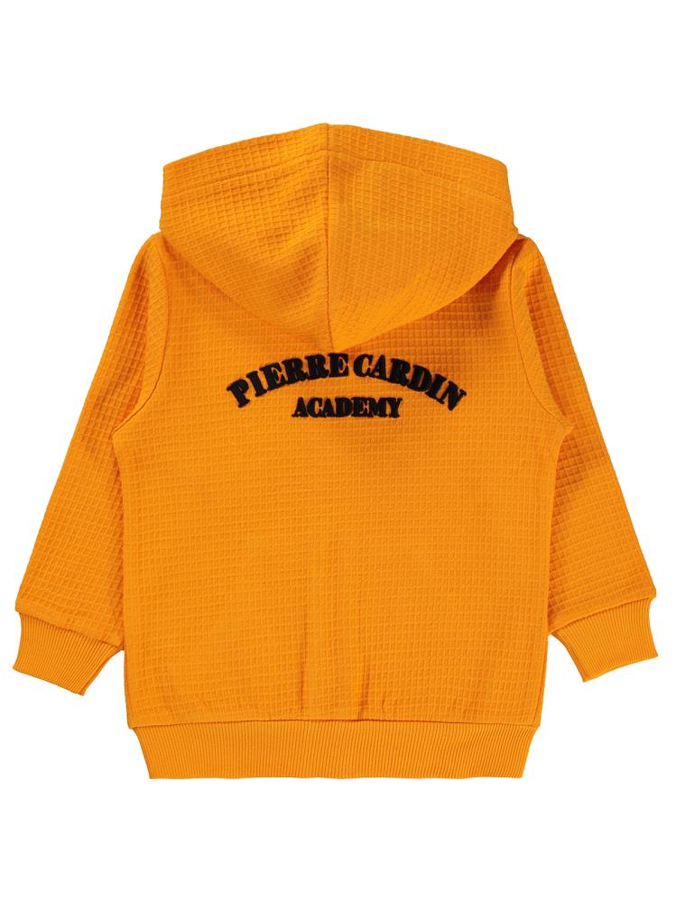 Pierre Cardin Academy Baskılı 2-5 Yaş Hırka - Turuncu