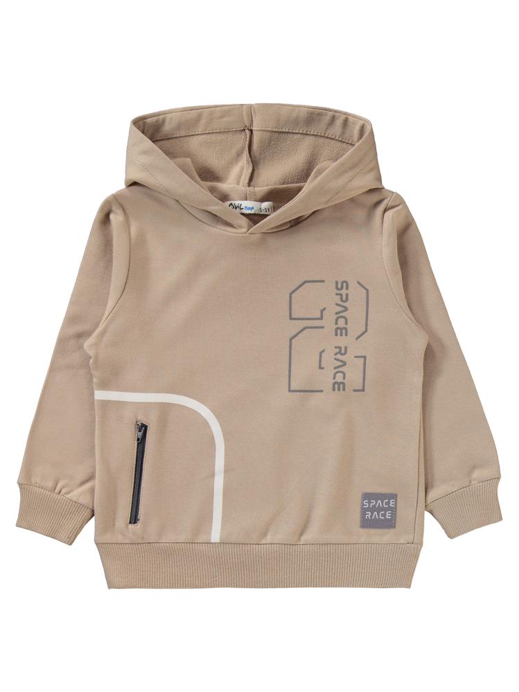 Civil Boys 2-5 Yaş Eşofman Takımı - Bej