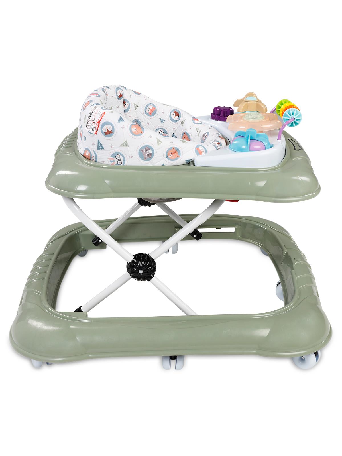 Baby Force Lüks Müzikli Yürüteç - Yeşil