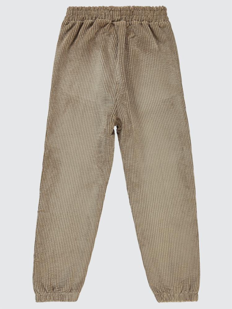 Civil Boys Paça Lastikli Jogger 6-9 Yaş Pantolon - Kahverengi