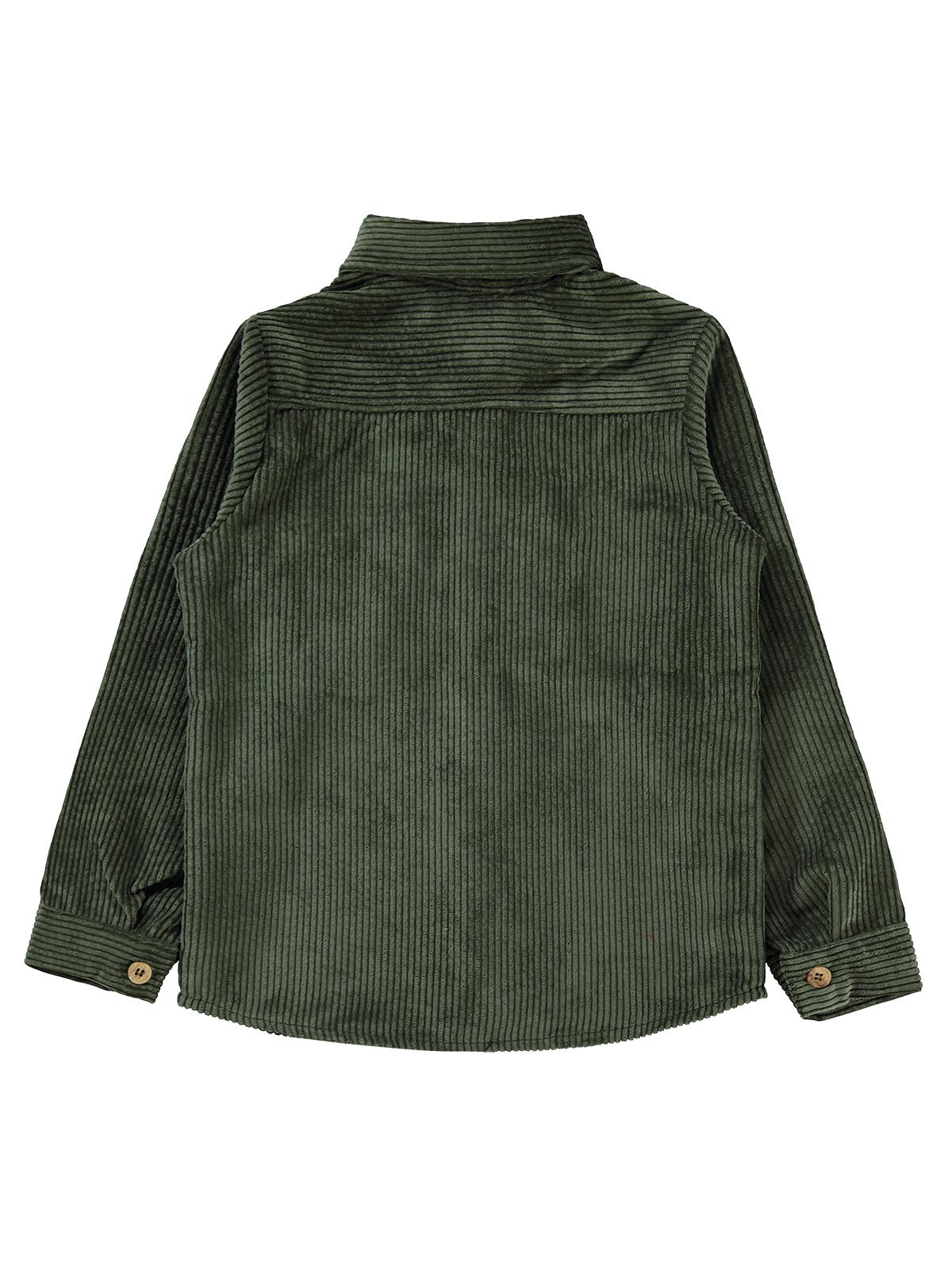 Civil Boys Çift Cepli 10-13 Yaş Gömlek - Haki