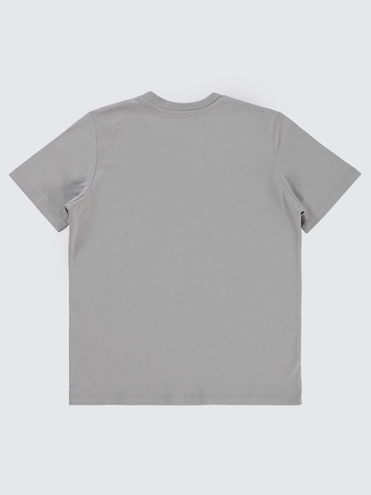 Civil Boys Yelken Nakışlı 6-9 Yaş Tişört - Gri