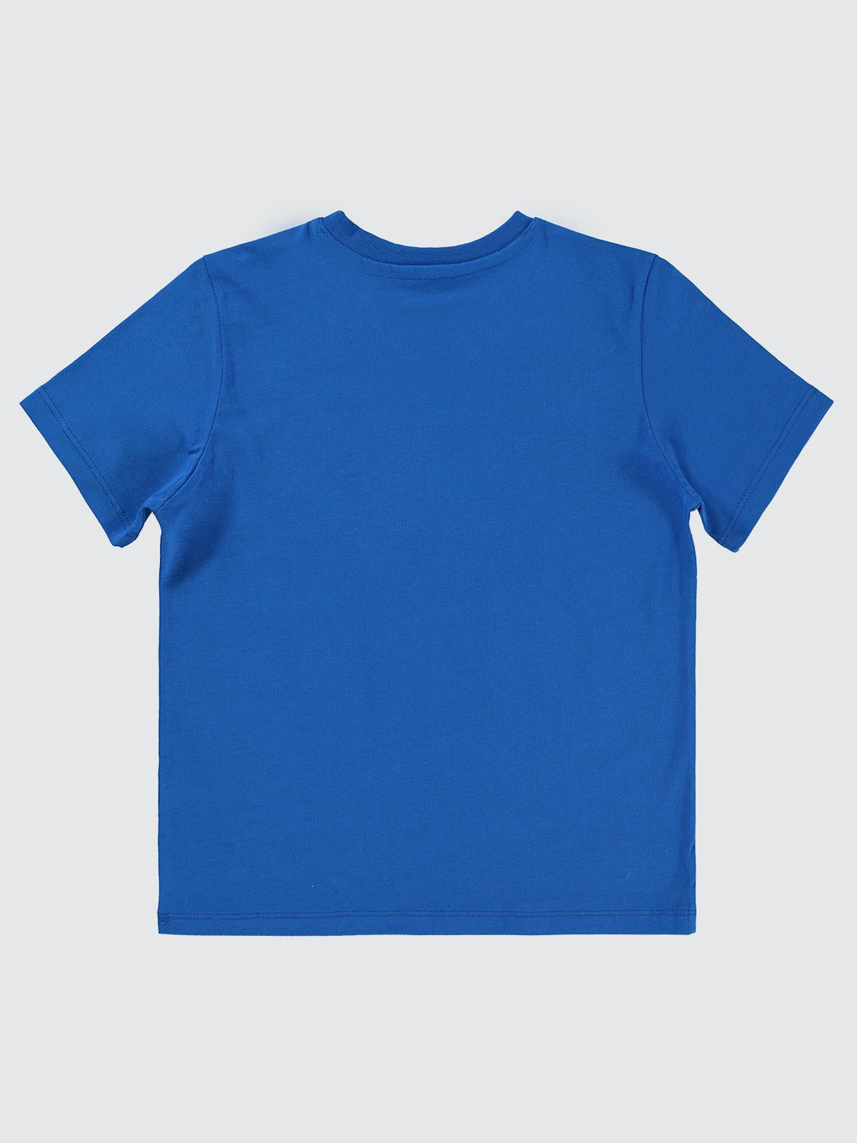 Civil Boys Yelken Nakışlı 6-9 Yaş Tişört - Mavi