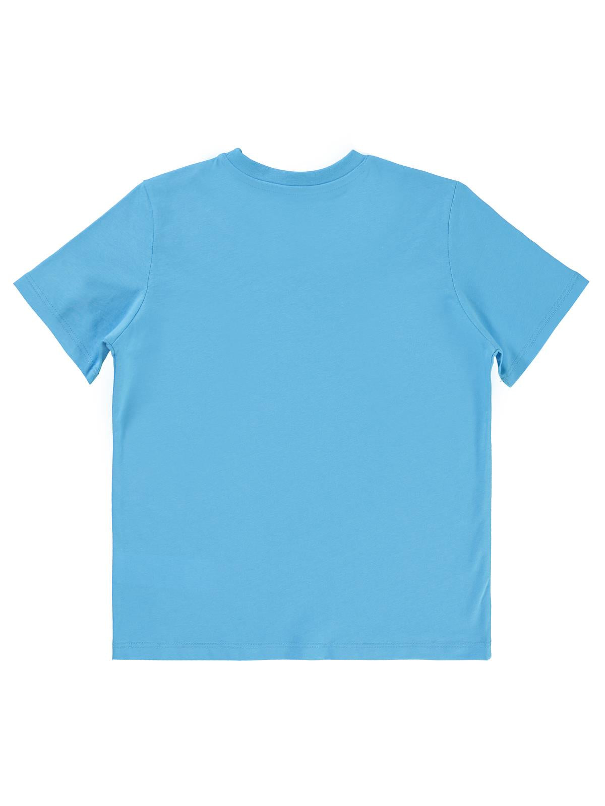 Civil Boys Yelken Nakışlı 6-9 Yaş Tişört - Mavi