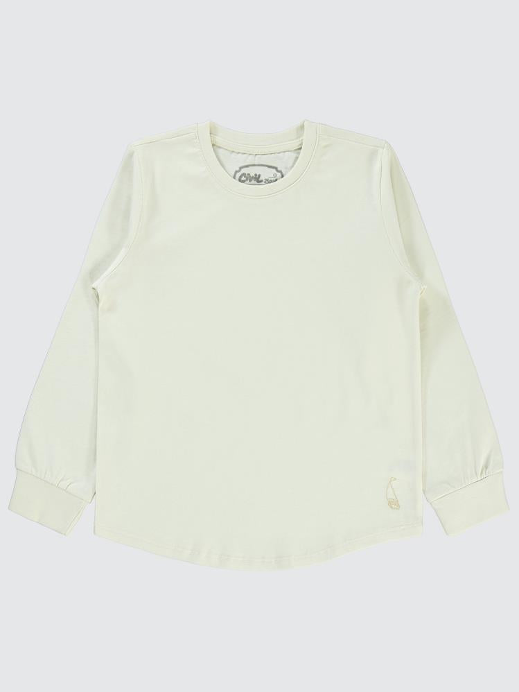 Civil Boys Yelken 6-9 Yaş Sweatshirt - Fil Dişi