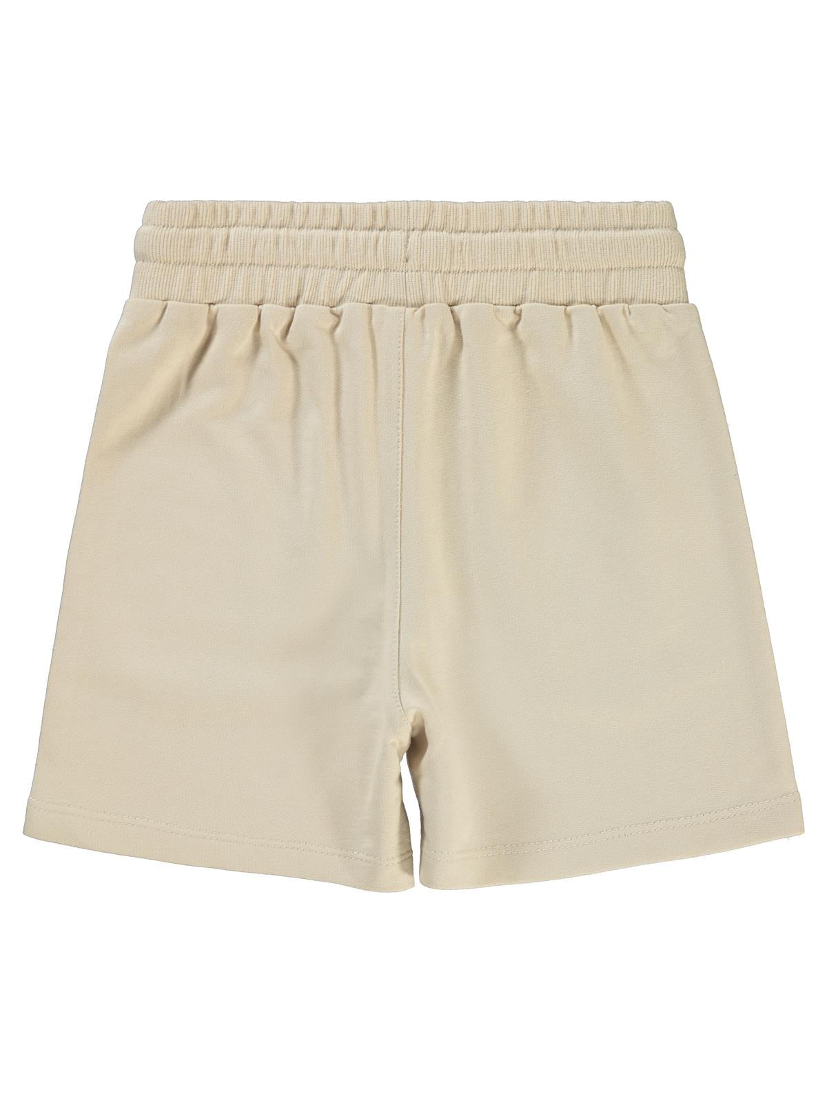 Civil Boys Yelken Nakışlı Basic 10-13 Yaş Şort - Bej