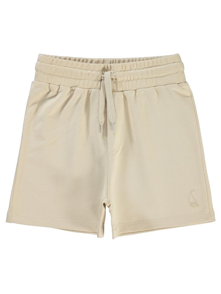Civil Boys Yelken Nakışlı Basic 10-13 Yaş Şort - Gri