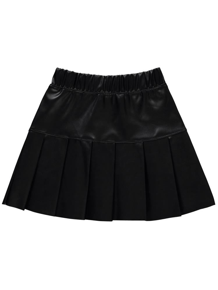 Civil Girls Pileli 2-5 Yaş Etek - Siyah