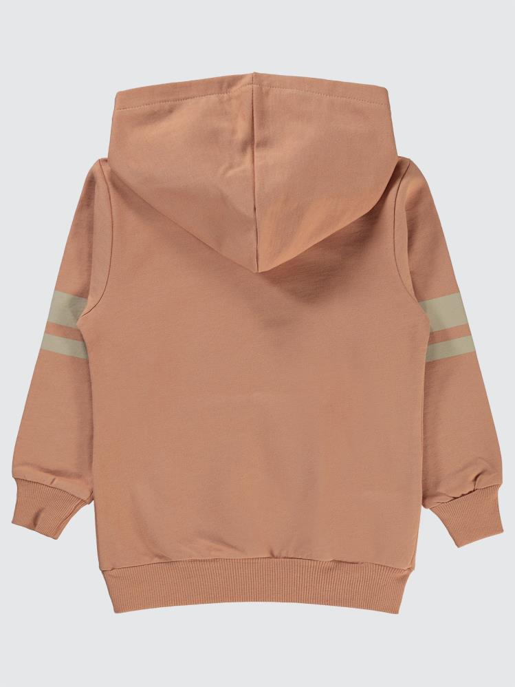 Civil Boys Kukuli Baskılı 2-5 Yaş Sweatshirt - Turuncu